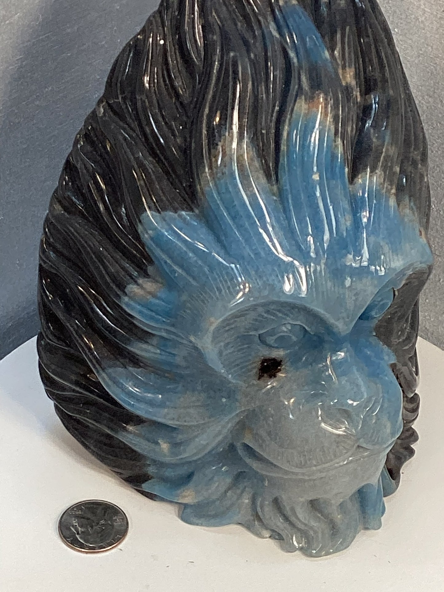 TROLLEITE GORILLA HEAD - Strength, Wisdom, Spiritual Insight