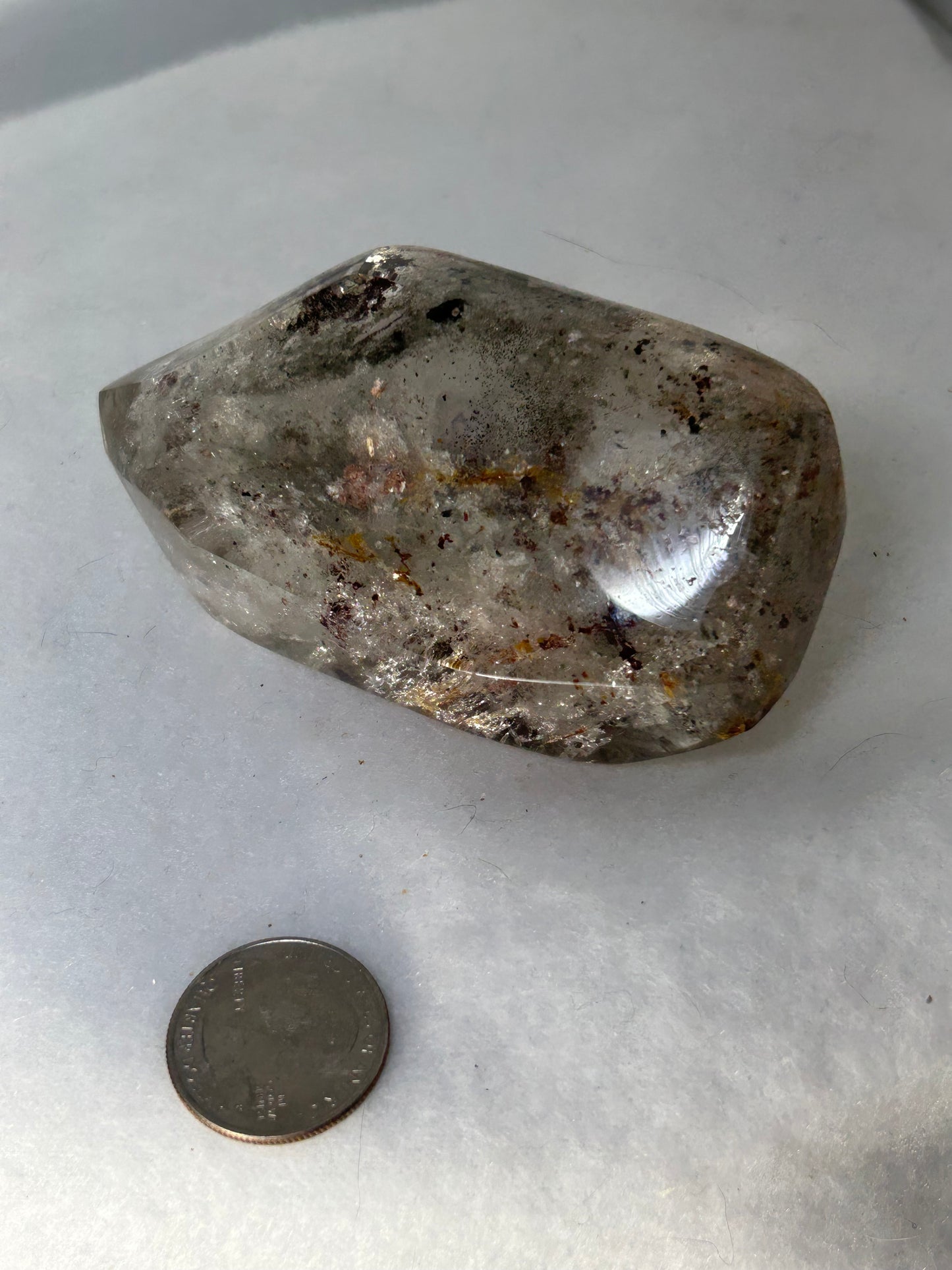 GARDEN QUARTZ FREEFORM-dreams, connection, healing