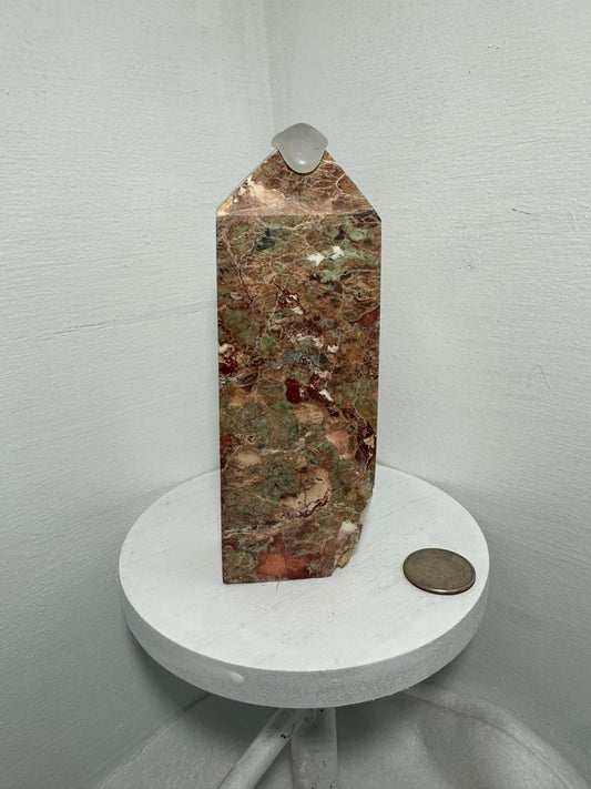 RHYOLITE TOWER-joy, balance, determination