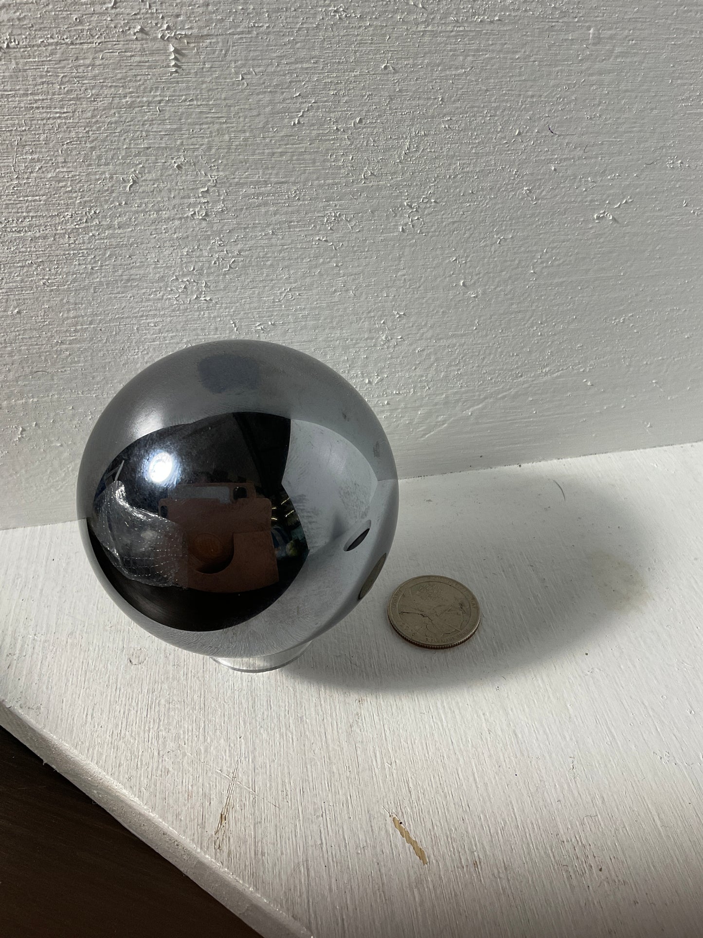 HEMATITE SPHERE- Grounding, Protection, and Strength