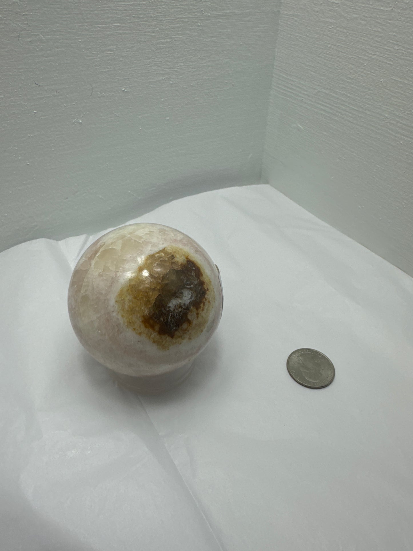 PINK AMETHYST SPHERE-Love, Tranquility, Emotional Healing