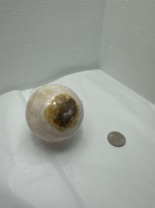 PINK AMETHYST SPHERE-Love, Tranquility, Emotional Healing