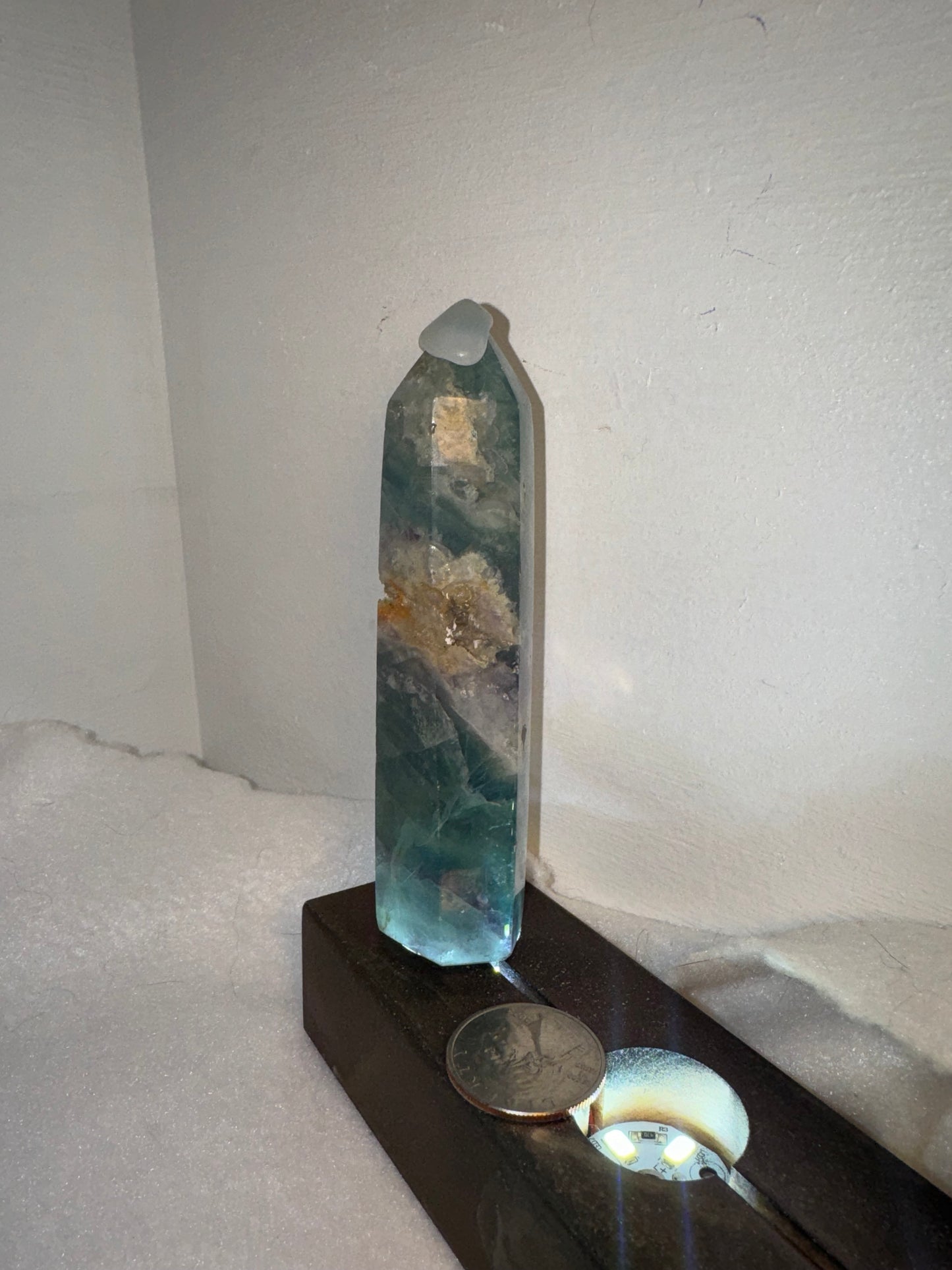 FLUORITE TOWER-clarity, focus, and spiritual expansion