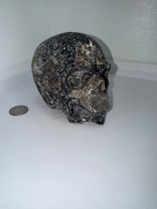 SPHALERITE SKULL-Vitality, Grounding, Manifestation