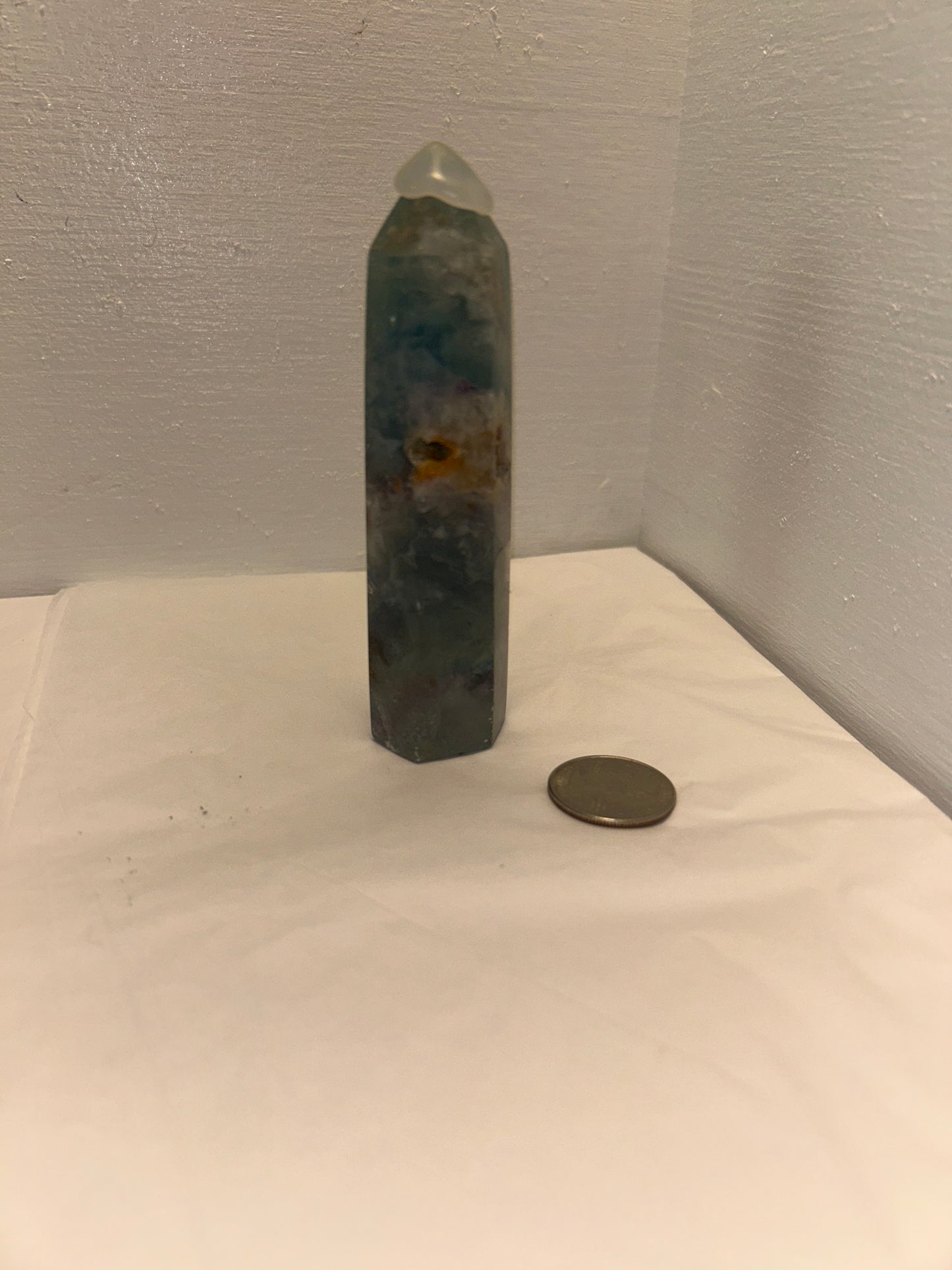 FLUORITE TOWER-clarity, focus, and spiritual expansion