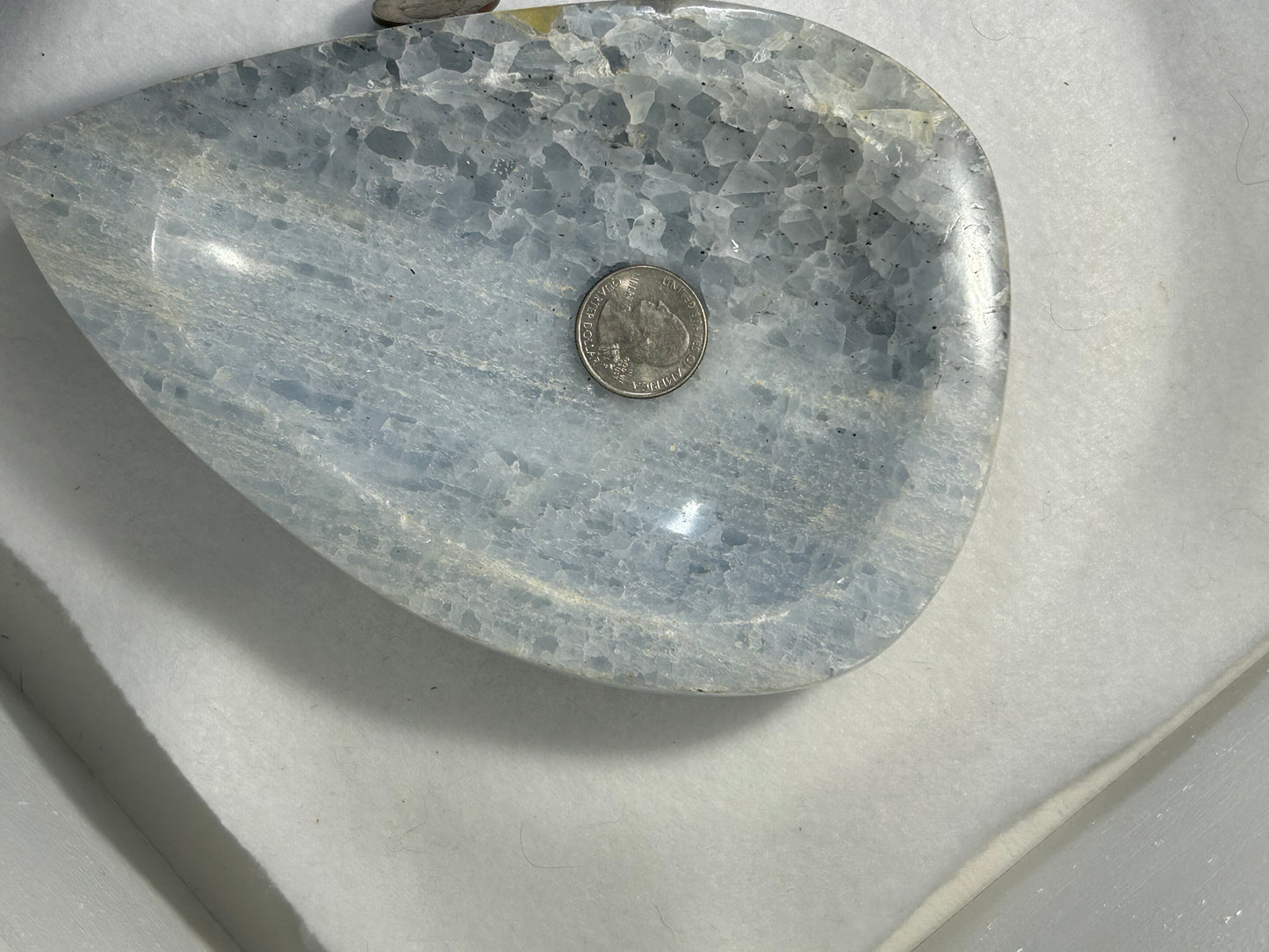 CELESTINE BOWL- serenity, cleansing, purity