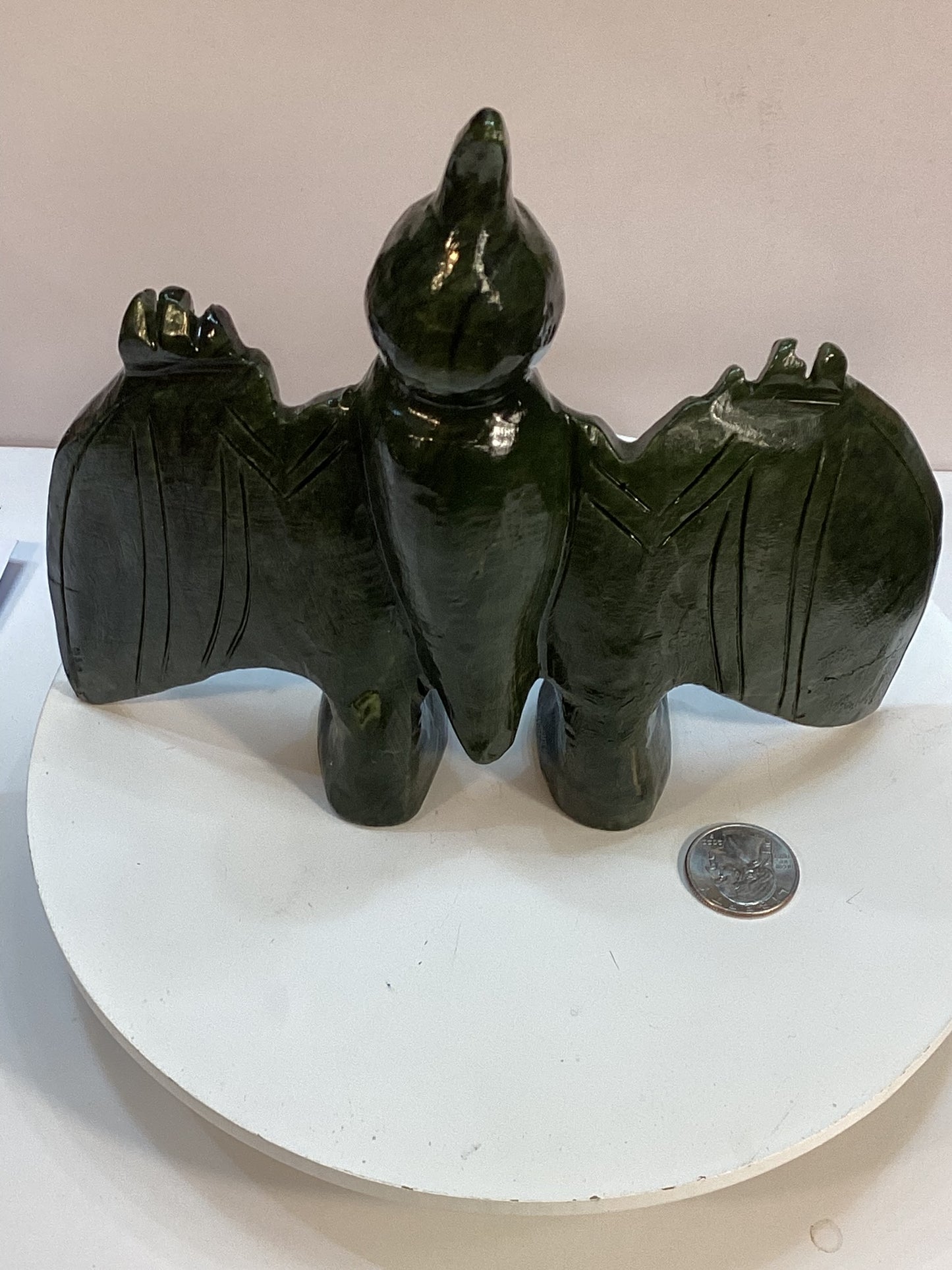 GREEN OPAL FLYING DINOSAUR- Renewal, Freedom, and Earth Energy
