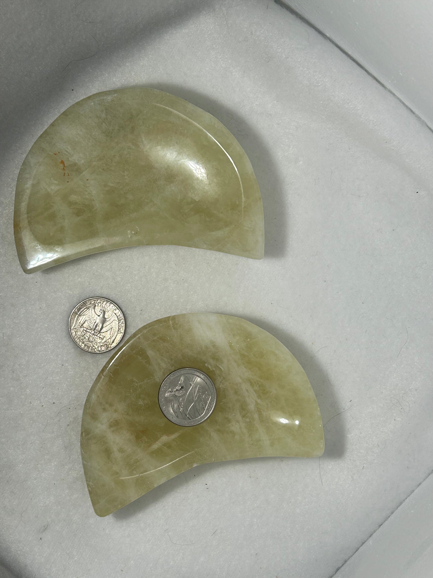 CITRINE BOWLS-abundance, prosperity, radiating warmth, joy, positivity
