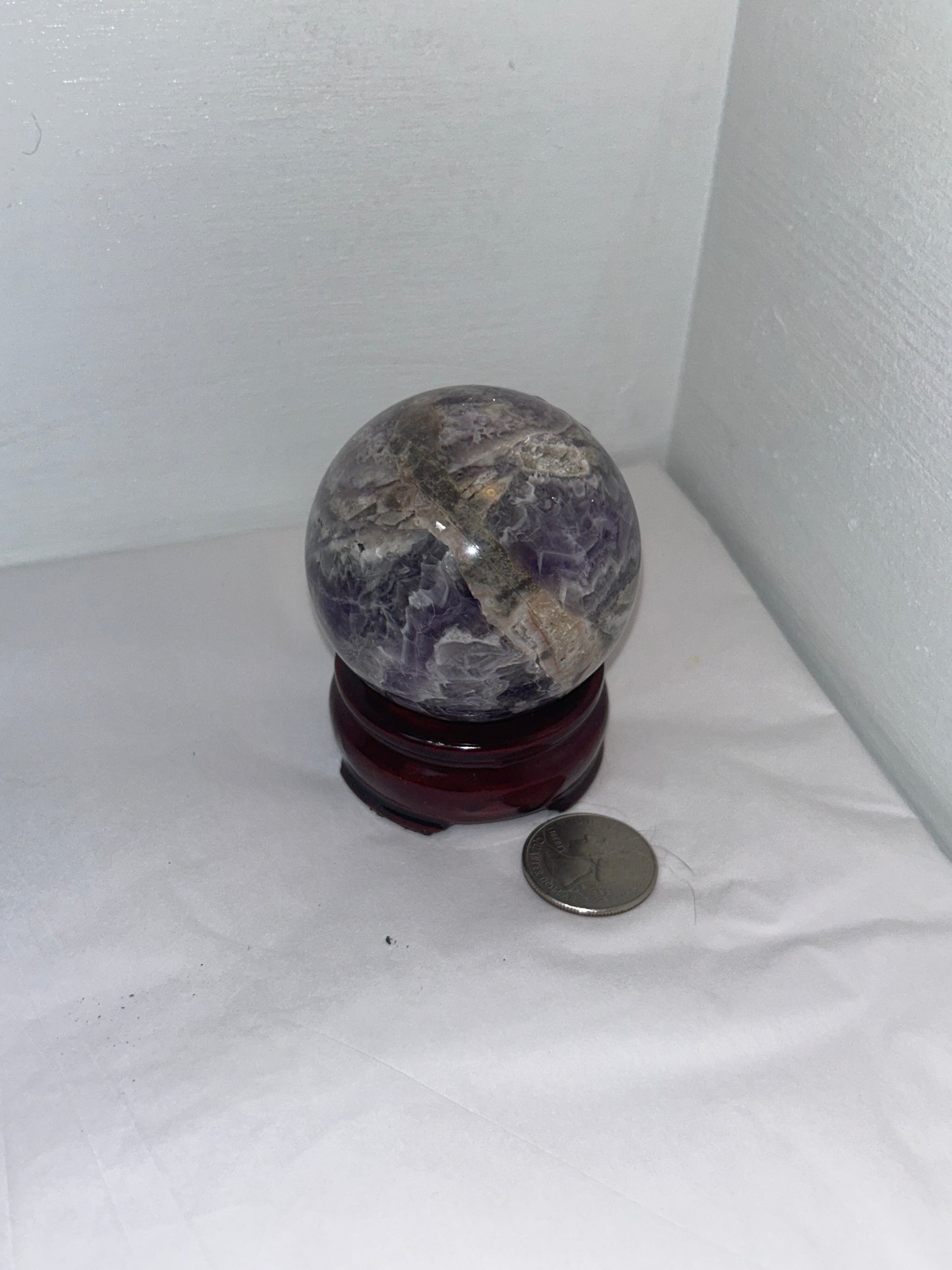 AMETHYST SPHERE -peace, spiritual growth, intuition