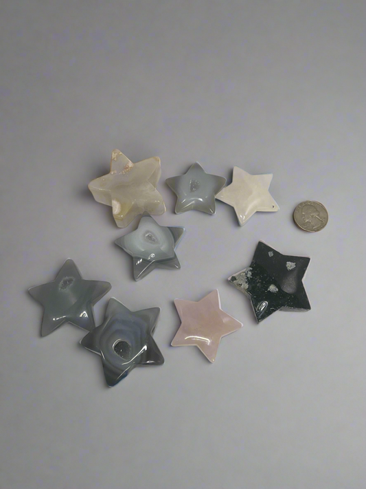 Mini stars (different materials) $5