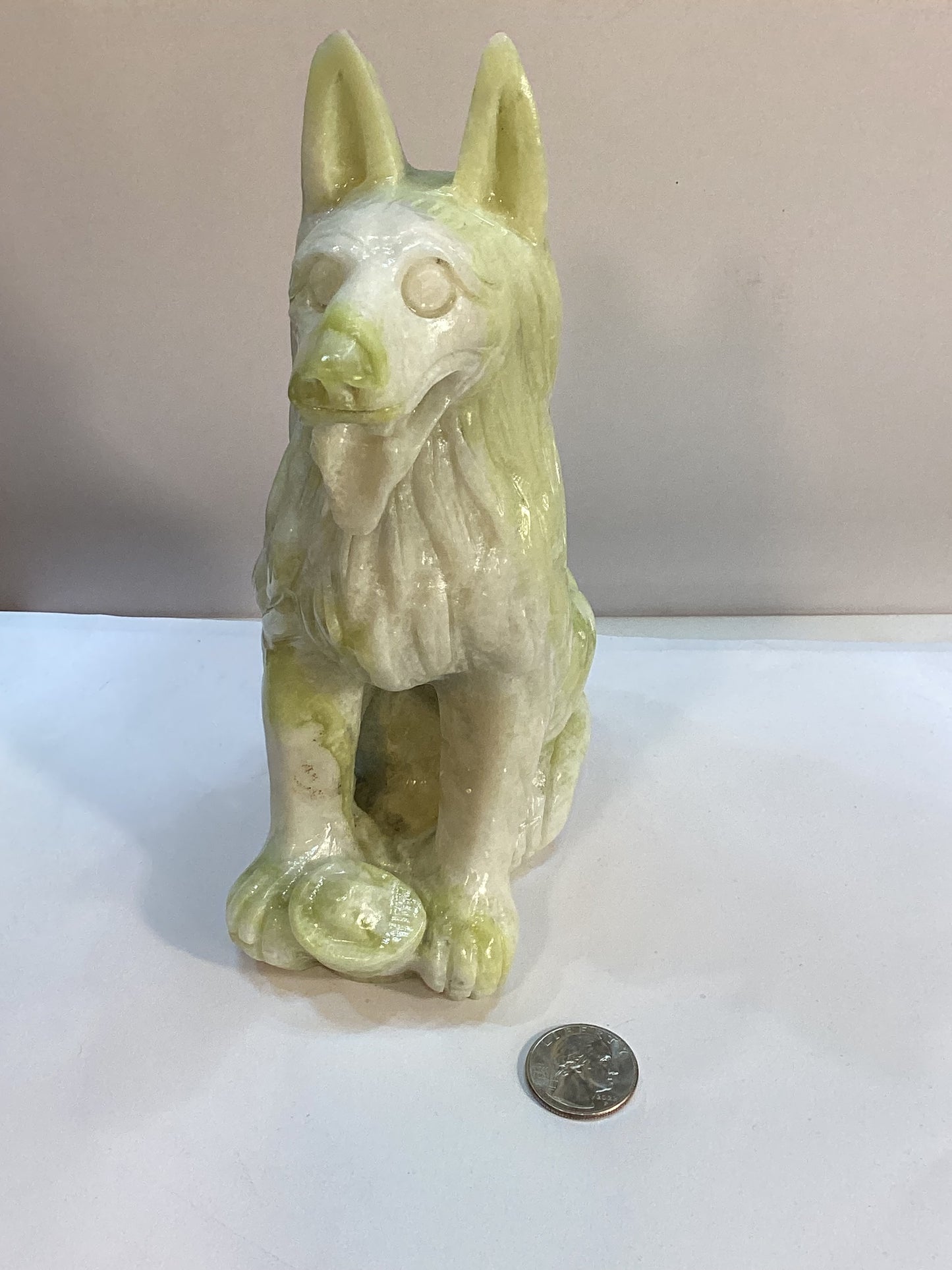 JADE WOLF-Wisdom, Strength, and Harmony