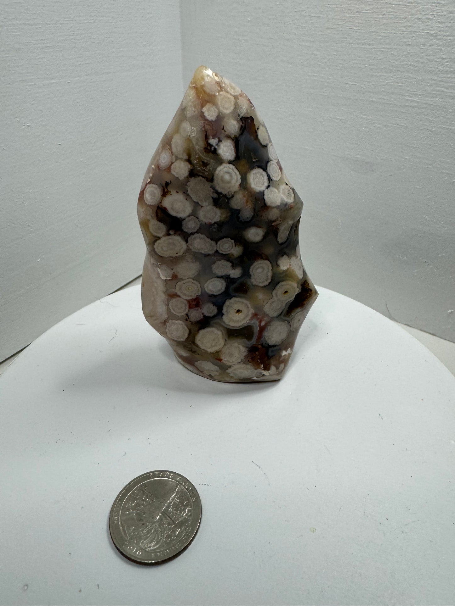 FLOWER AGATE FLAME-growth, manifestation, and personal transformation
