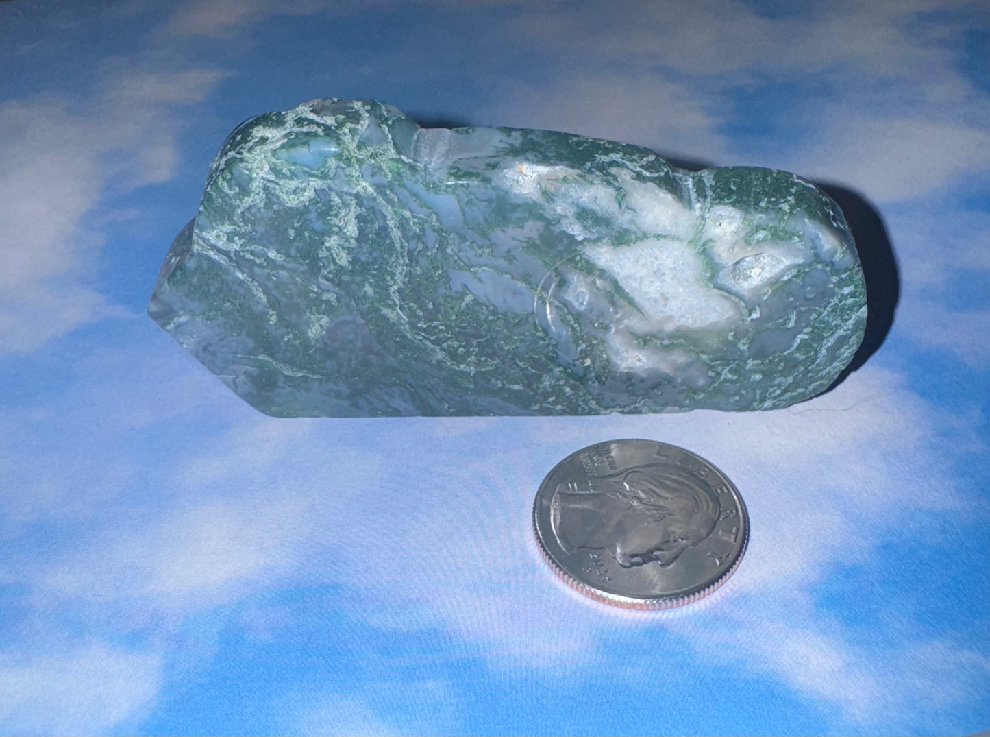 MOSS AGATE CLOUD - Grounding, Serenity, Dreams