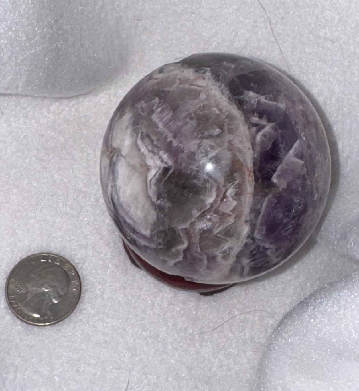 AMETHYST SPHERE -peace, spiritual growth, intuition