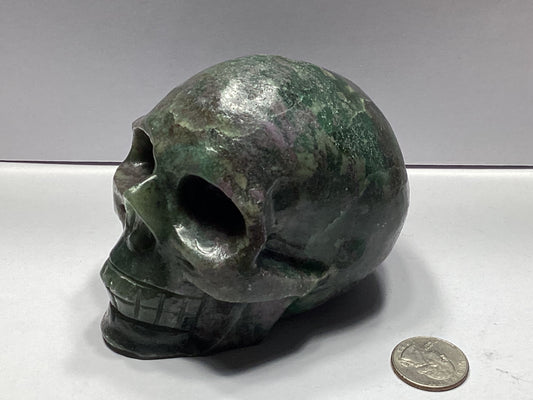 Ruby in F  SKULL-Wisdom, Prosperity, and Emotional Healing