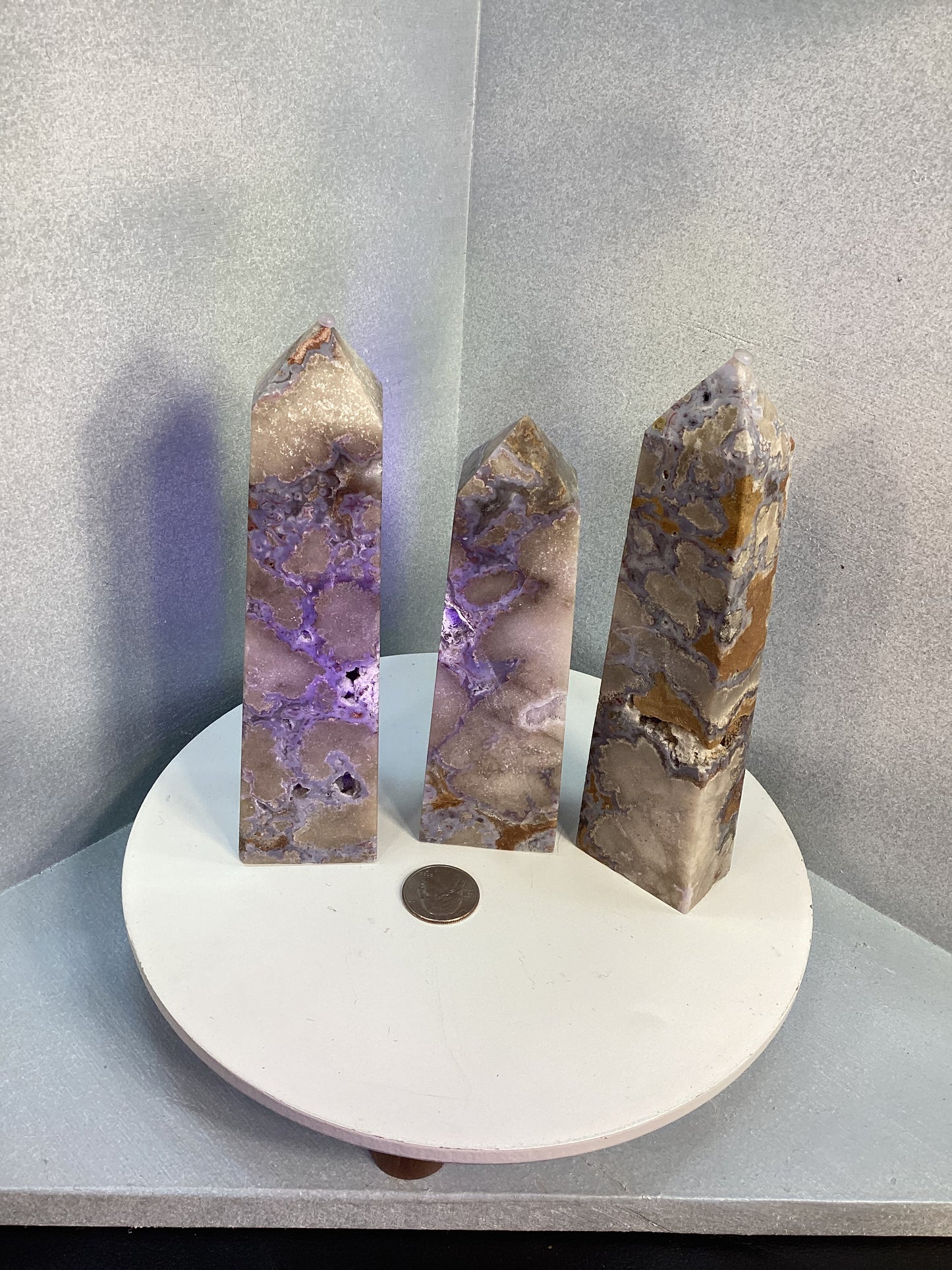 FLOWER AGATE TOWER-growth, manifestation, and personal transformation