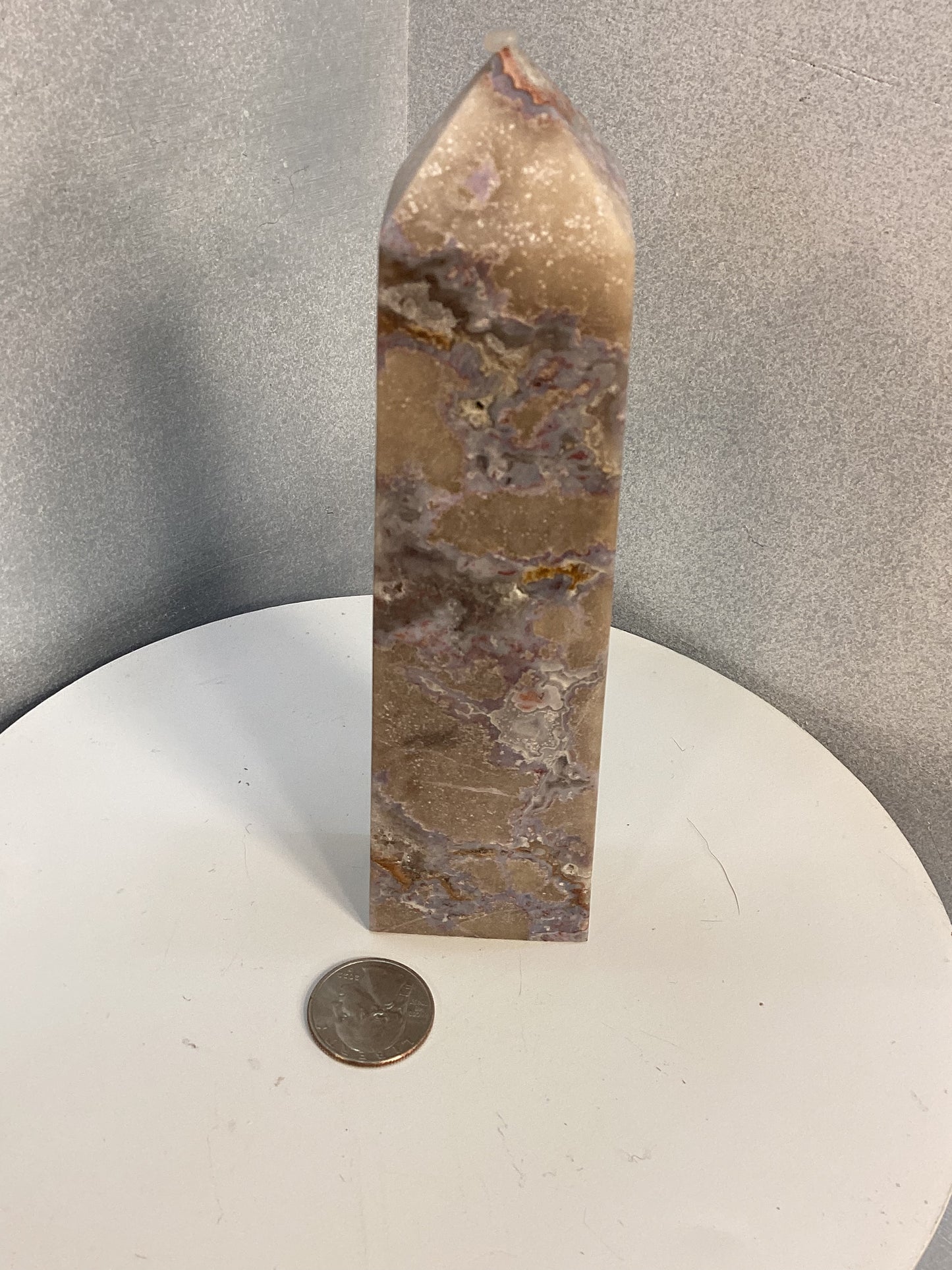 FLOWER AGATE TOWER-growth, manifestation, and personal transformation