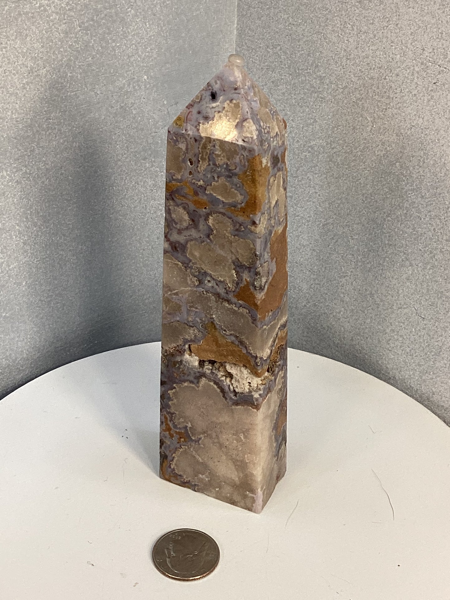 FLOWER AGATE TOWER-growth, manifestation, and personal transformation