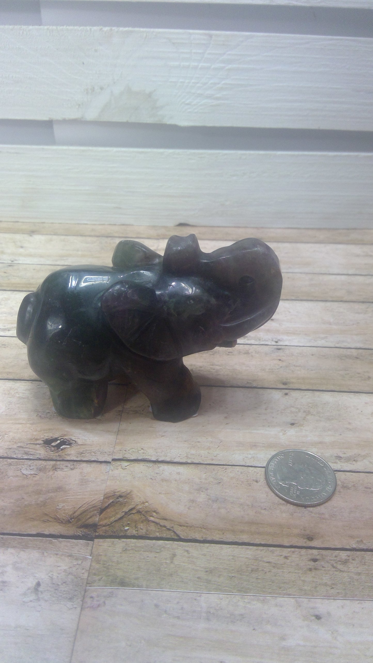FLUORITE ELEPHANT - Clarity, Healing, Spiritual Awakening